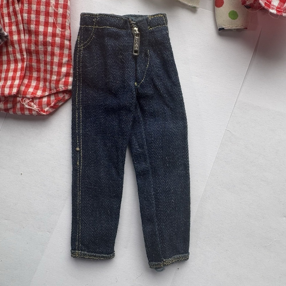 Vintage Barbie Clothing Lot Pants And Blouses— Picnic Set, Get Ups N' Go - Picture 5 of 8